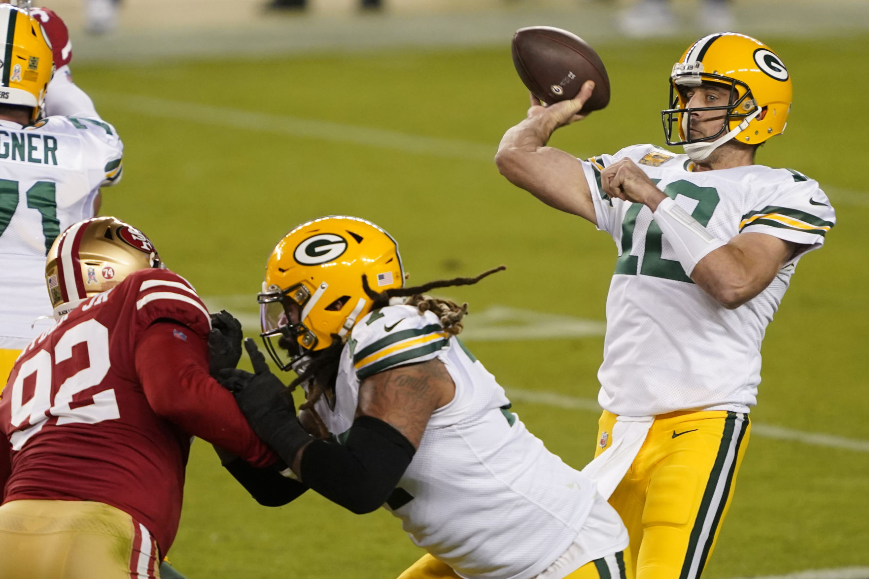 Packers 34, 49ers 17